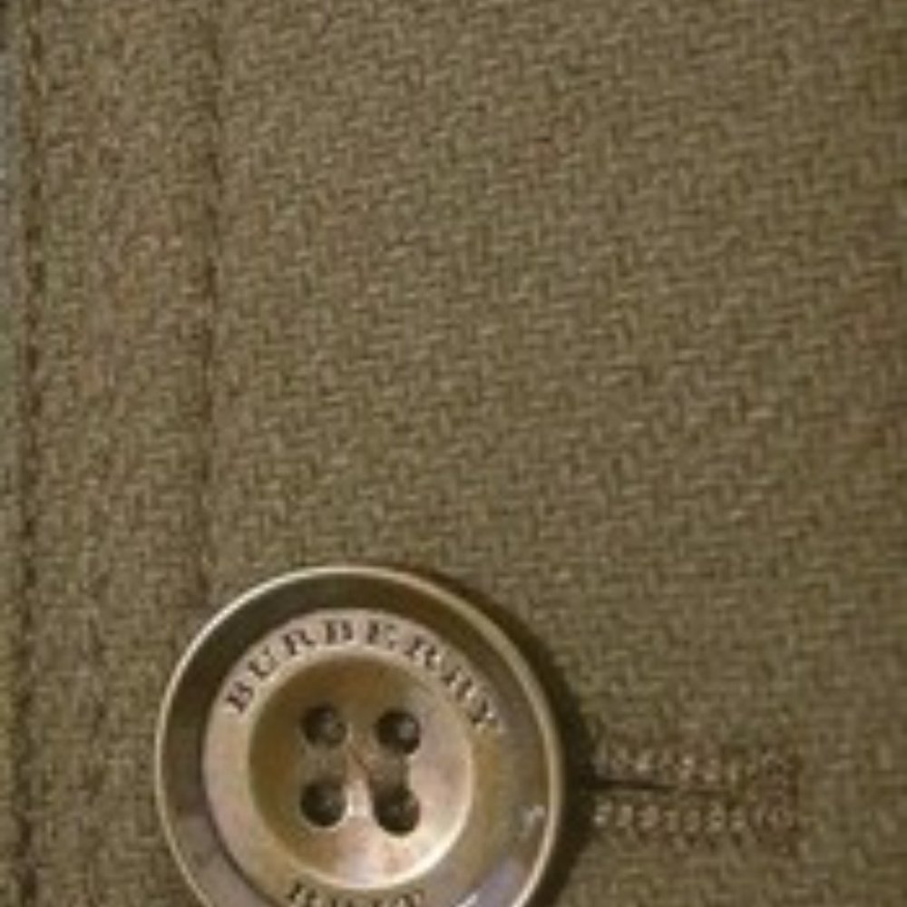 NWT BURBERRY WOOL CASHMERE BLEND COAT UK12 US 10 - Picture 14 of 14